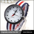 fabric band flag colour vogue lady fashion watch strap nylon